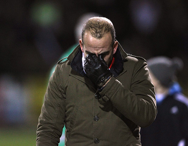 FA Cup Round-up: Swindon Town manager Paolo di Canio after victory over Wigan Athletic