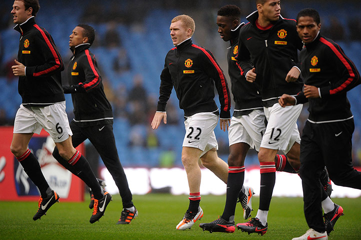 football: Man City v Man Utd