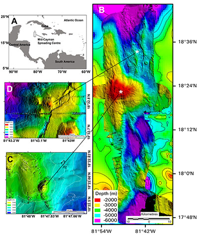 Deep-Sea Vents: in Cayman Trough area exploration brings to light new species