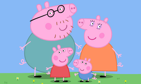 Peppa Pig and family