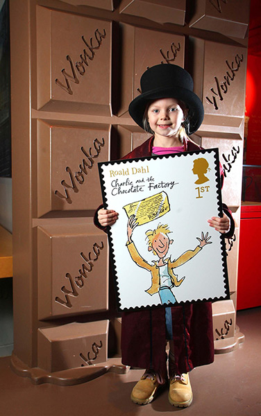 Roald Dahl stamps: Lucy Purser