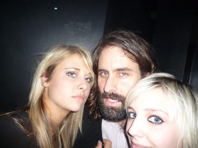 My Famous Friend-Winners: Celebrity Pictures - Andrew Wyatt (from Mike Snow) and Christabel Stevens