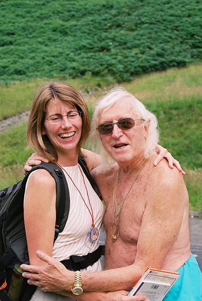 My Famous Friend-Winners: Celebrity Pictures - Sir Jimmy Savile and Marion Ryan
