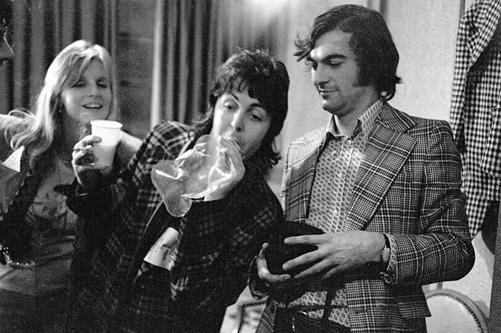 My Famous Friend-Winners: Celebrity Pictures - Linda & Paul McCartney and Graham Wiltshire