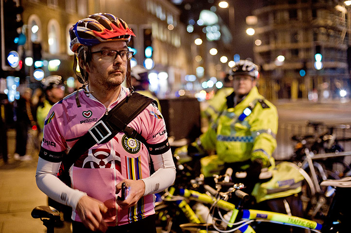 Bike's Alive protest: Bike's Alive protest