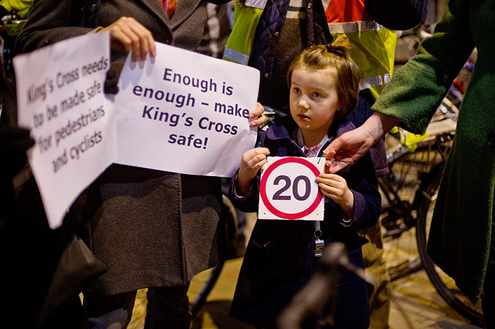 Bike's Alive protest: Bike's Alive protest