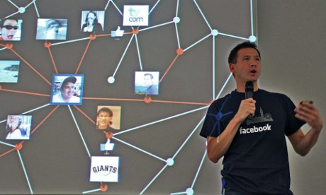 A presentation taking place during Facebook's London Hack 2012 event