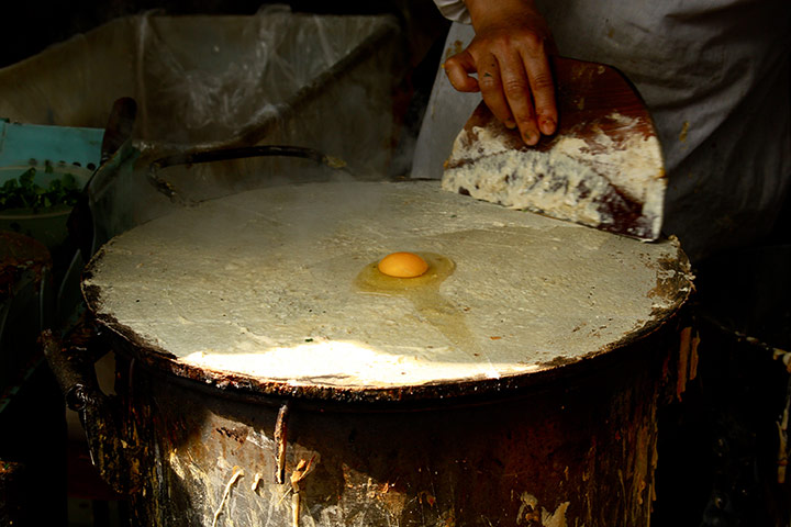 shanghai street food: Bing Shanghai street food