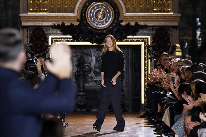 Paris Fashion Week: British fashion designer Stella McCartney takes the stage