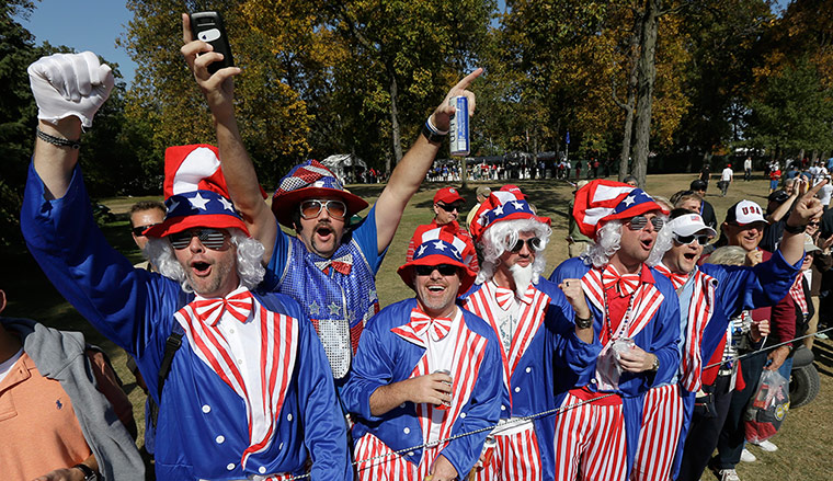 Ryder Cup outfits: Uncle Sams