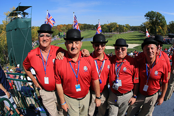 Ryder Cup outfits: British marshalls