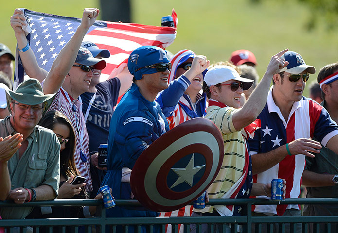 Ryder Cup outfits: Captain America