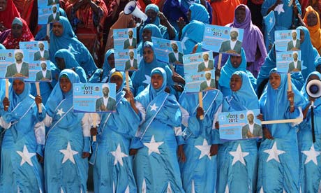 Somali women mark ousting of al-Shabaab