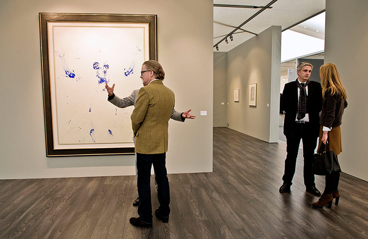 Frieze Masters: Yves Klein  - Ant 61 [1960]