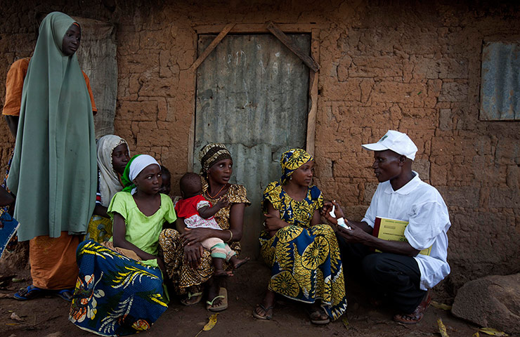 Sightsavers in Nigeria: Prevention of river blindness in Kaduna