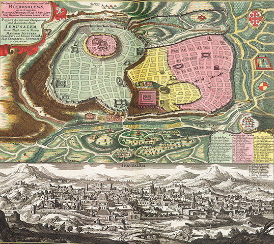 Maps: Map of Jerusalem