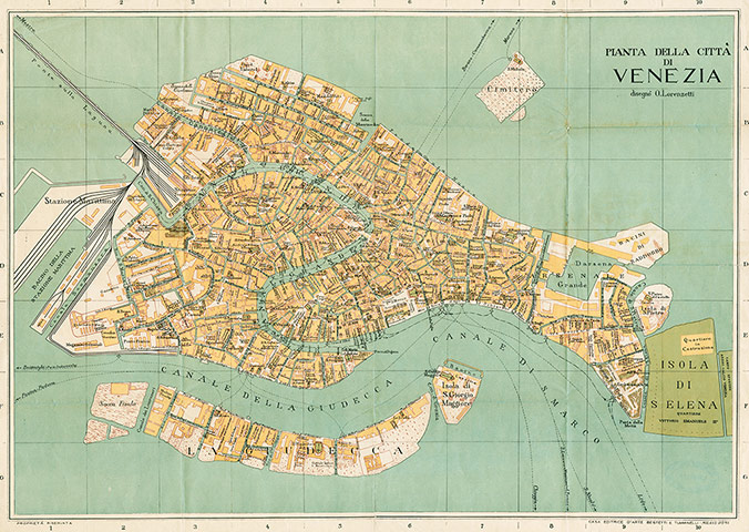 Maps: Map of Venice