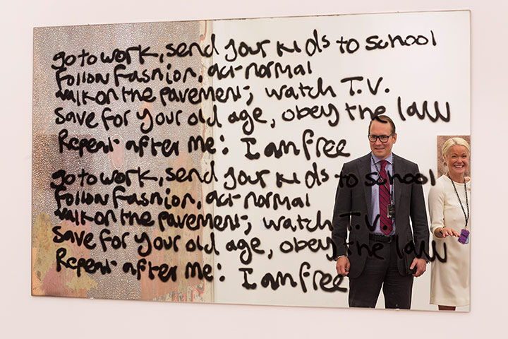 Frieze Art Fair: 'Go To Work, 2012' by Sam Durant
