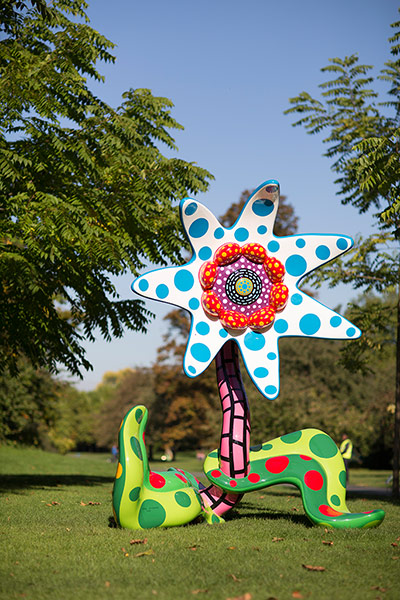 Frieze Art Fair: 'Flowers That Bloom Tomorrow, 2011' by Yayoi Kusama