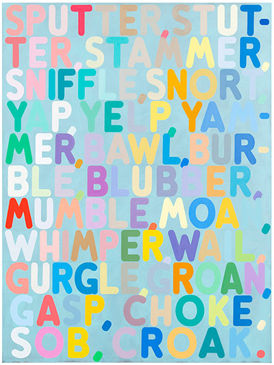 exhbitionist1310: Mel Bochner