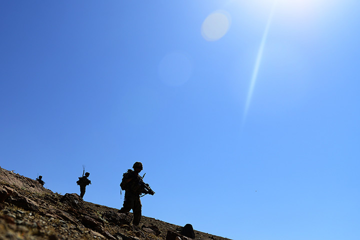 24 hours: Logar Province, Afghanistan: US Army soldiers patrol