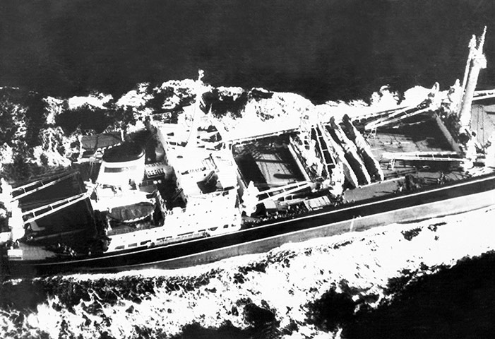 Cuban missile crisis : Aerial picture taken December 4 1962, Cuba