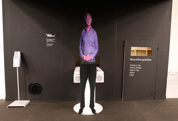 Frieze: Cecile B. Evans audio guide with hologram Host