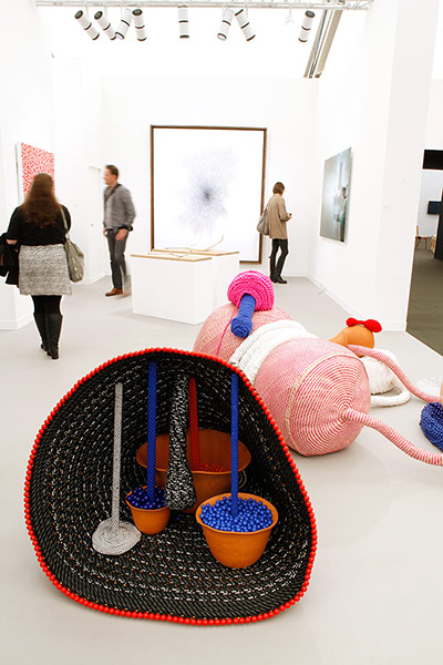 Frieze: 'Untitled' 2012, Maria Nepomuceno. Victoria Miro Gallery, London