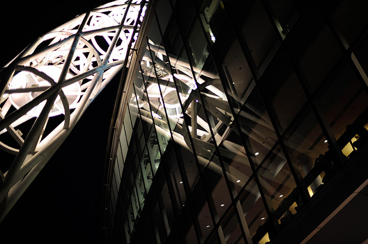 Tom England: A close up of Wembley's arch