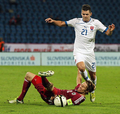 wcq 2: Slovakia v Latvia