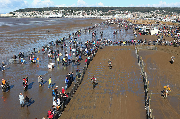 beach race: General view of the Adult Solo Race during day two