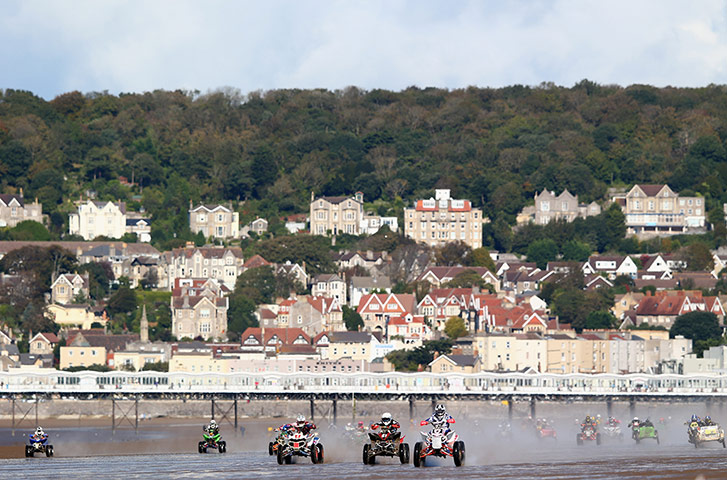 beach race: RHL Beach Race at Weston-Super-Mare -  Day One