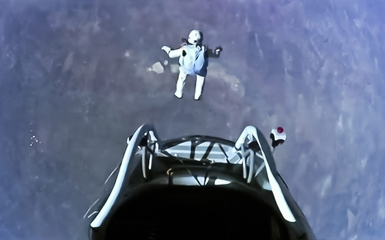 Felix's jump update: Felix Baumgartner jump update 