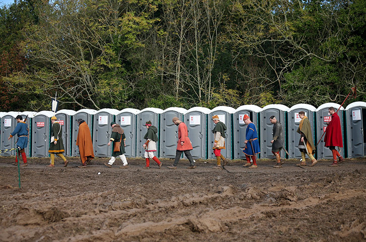 BAttle of Hastings : Battle of Hastings re-enactment in pictures