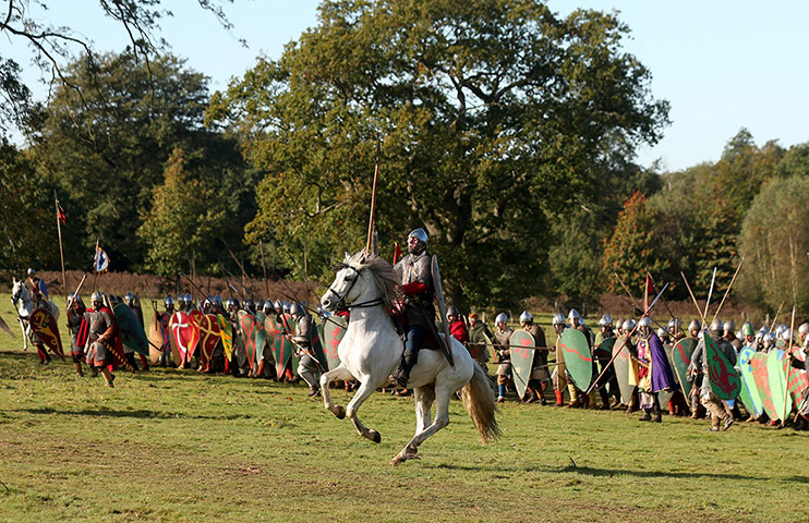 BAttle of Hastings : Battle of Hastings re-enactment in pictures