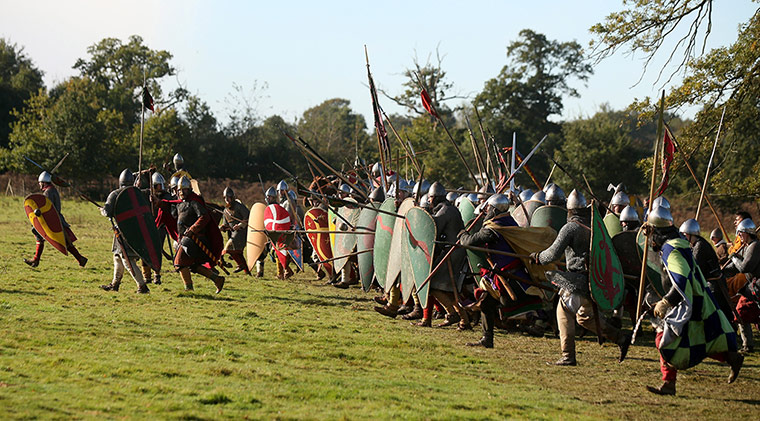 BAttle of Hastings : Battle of Hastings re-enactment in pictures