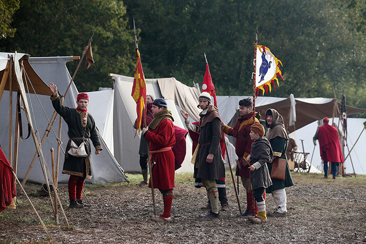 BAttle of Hastings : Battle of Hastings re-enactment in pictures