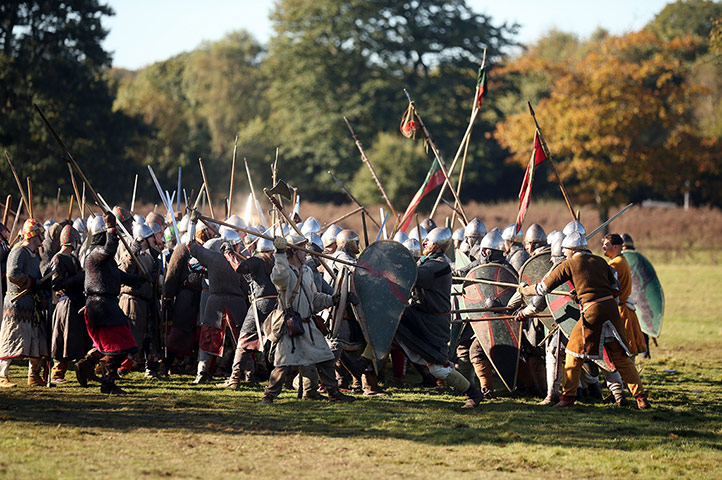 BAttle of Hastings : Battle of Hastings re-enactment in pictures
