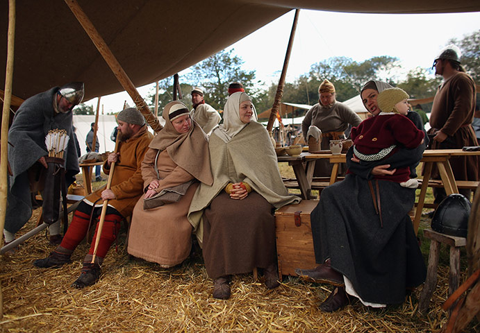 BAttle of Hastings : Battle of Hastings re-enactment in pictures