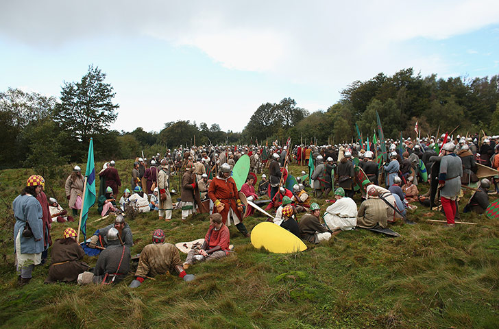 BAttle of Hastings : Battle of Hastings re-enactment in pictures