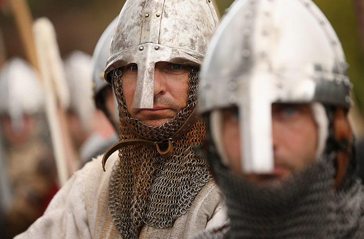 BAttle of Hastings : Battle of Hastings re-enactment in pictures