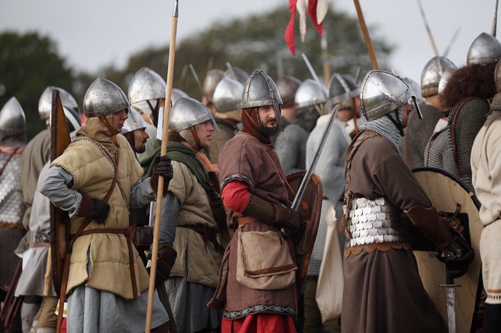 BAttle of Hastings : Battle of Hastings re-enactment in pictures