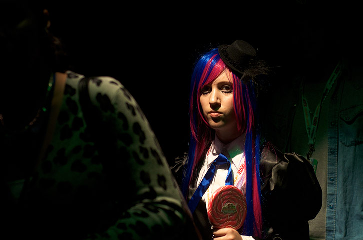 NYC Comic Con: Young woman