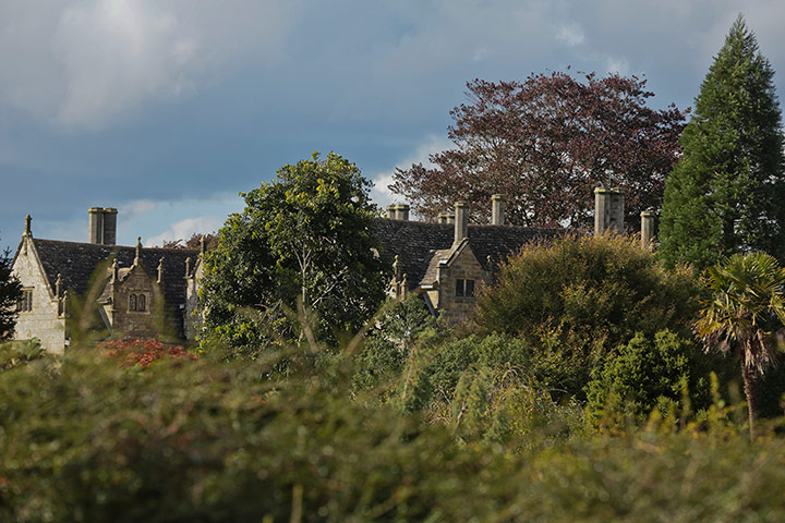 1987 Storm: National Trust and Royal Kew garden Wakehurst Place near Haywards Heath