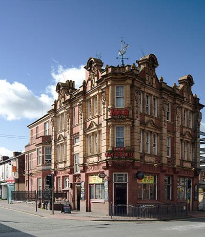Victorian buildings: West Midlands, The Waterloo Hotel, Smethwick