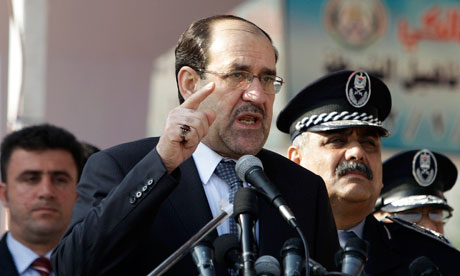 Iraq prime minister Nouri al-Maliki