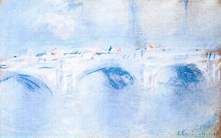 Rotterdam paintings: 'Waterloo Bridge, London' by Claude Monet