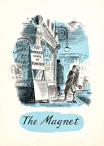 Ealing studios: The Magnet pressbook with artwork by Edward Ardizzone