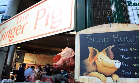 The Ginger Pig, Borough Market, London.