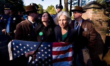 Green party candidate Jill Stein's arrest highlights presidential debate stitch-up